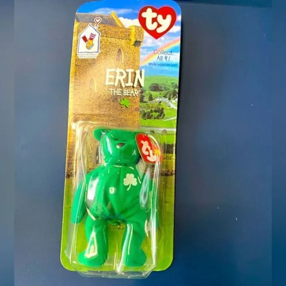 BNIB - TY McDonalds 1997 RARE Beanie Baby “Glory” and “Erin” with 1993 E…